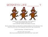 Monkeys Like... M Articulation Practice!