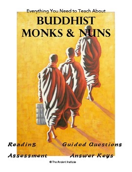 Preview of Monks & Nuns in Buddhism Bundle:  In-Person, Online, or Distance Learning