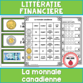Monnaie canadienne Littératie financière FRENCH financial 