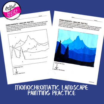 Preview of Monochromatic Landscape Practice