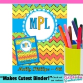 Binder Cover - Monogrammed Notebook Cover