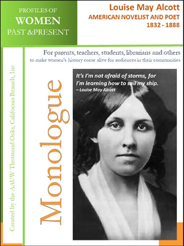 Preview of Women History - Louisa May Alcott (1832-1888)