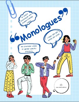 Preview of Monologues for Students