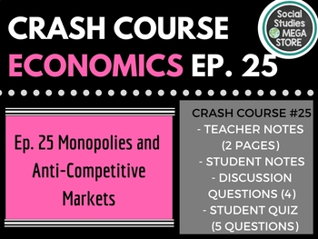 Preview of Monopolies and Anti-Competitive Markets: Crash Course Economics #25