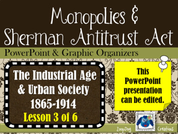 Preview of Monopolies and Sherman Antitrust Act