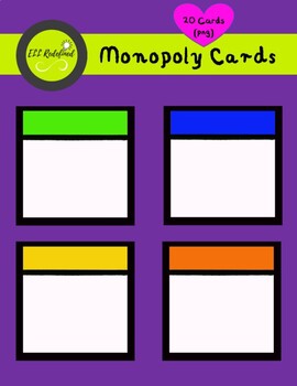 Preview of Monopoly Cards-Clipart