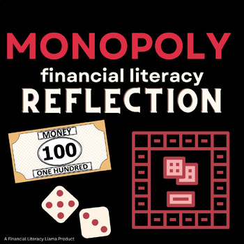 Preview of Monopoly Financial Literacy Reflection