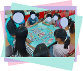 Monopoly based privilege ESL game. Mandarin. Board only