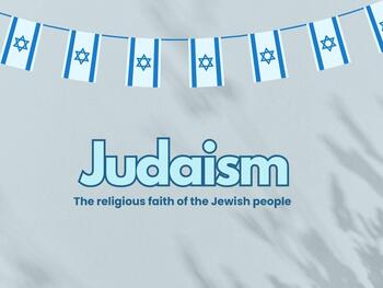 Preview of Monotheistic Religions - Informational Slides on Judaism