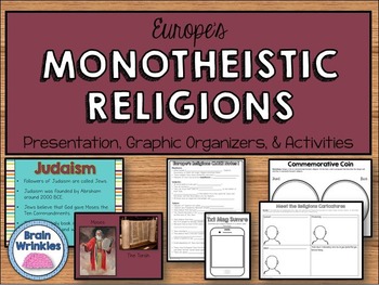 Preview of Europe's Religions: Judaism, Christianity, & Islam (SS6G10)