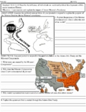 Monroe Doctrine/Missouri Compromise Analysis activity