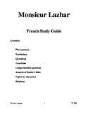 Monsieur Lazhar Study Guide