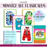 ABC Monster Alphabet Flaschcards Pack| Preschool | Pre-K |