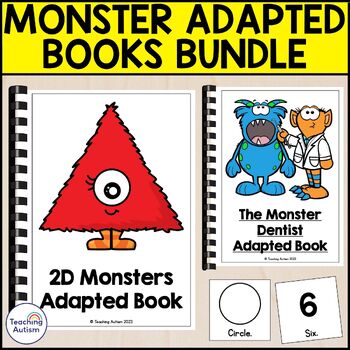 Preview of Monster Adapted Books | Monsters Classroom Activities