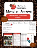 Monster Arrays Project, Multiplication Grade 4 Assessment 