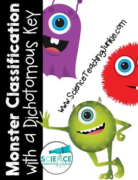 Preview of Monster Classification with a Dichotomous Key (Distance Learning & Google C.)