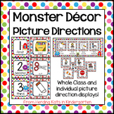 Monster Classroom Decor Visual Directions