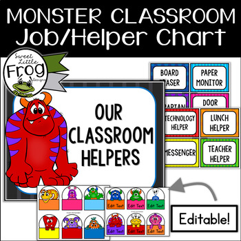 Classroom Jobs Chart