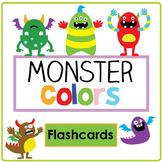 Monster Color Flashcard Set