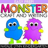 Monster Craft and Writing | October Craft | Halloween Craft