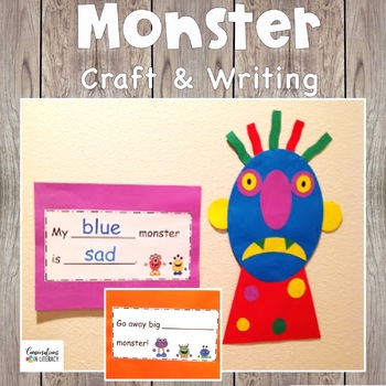 Go Away, Big Green Monster! Art Project for Kindergarten – KindergartenWorks