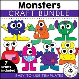 Monster Crafts Bundle | Halloween Activities | Aliens | Ou