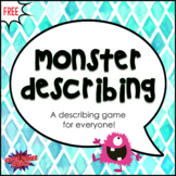Monster Describing and Guessing Game (FREE)
