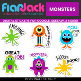 Monster Digital Stickers | Motivational