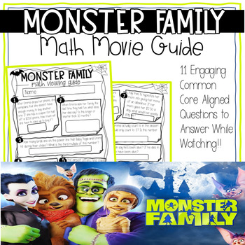 Preview of Monster Family Math Movie Watching Guide