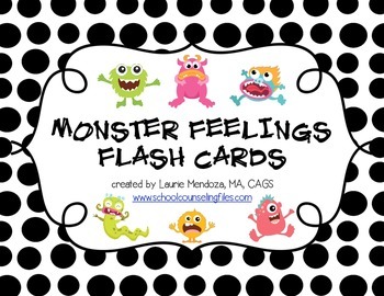 Preview of Monster Feelings Cards