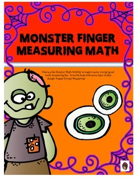 Preview of Monster Fingers Measuring