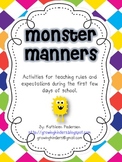 Monster Fun! Teaching Manners and Expectations