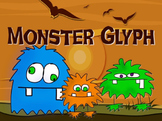 Monster Glyph for Halloween fun and following directions!