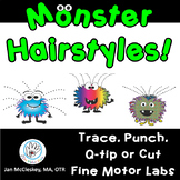 Fine Motor Center Activities Monsters