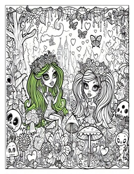 Monster High Coloring Book: Coloring Book for Kids and Adults with Fun,  Easy, and Relaxing Coloring Pages (Paperback)