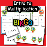 Monster| Introduction to Multiplication|Bingo Game|Repeate