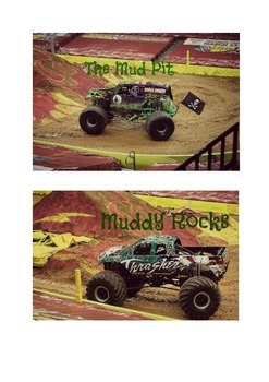 Preview of Monster Jam Birthday-  Food Labels