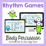 Monster Jams Google Slide Rhythm Reading Game: Bundle