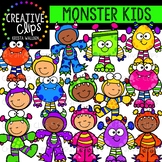 Monster Kids Clipart {Creative Clips Clipart}