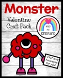 Monster Love Craft and Valentine's Day Activity for Bags, 