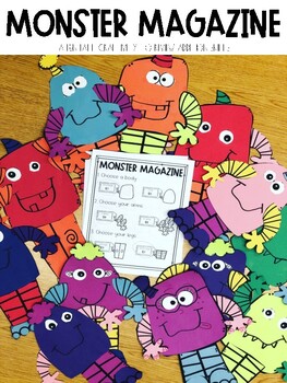 Monster Magazine - Addition Project by The Brave Little Teacher by ...