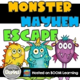 Monster Mania Primary Reading and Math Escape on BOOM