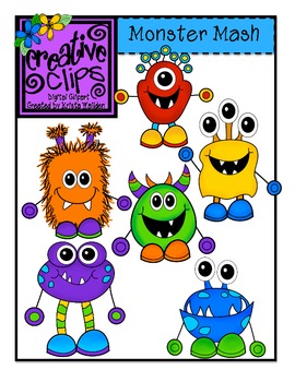 Preview of Monster Mash {Creative Clips Digital Clipart}
