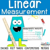 Linear Measurement Activities Inches, Feet, Centimeters, a