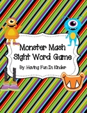 Monster Mash Sight Word Game - Fry's List