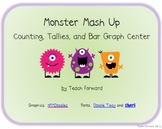 Monster Mash Up Tally and Bar Graph Center