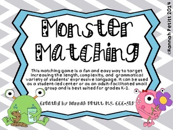 Preview of Monster Matching for Embedded Clauses