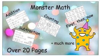 Preview of Monster Math