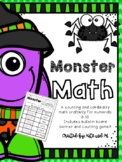 Monster Math {A counting 1 - 10 craftivity}