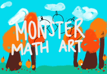 Preview of Monster Math Art (Halloween Place Value)